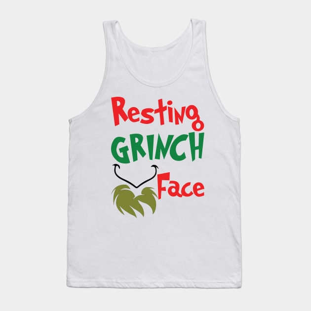 Just My Resting Face Tank Top by imlying